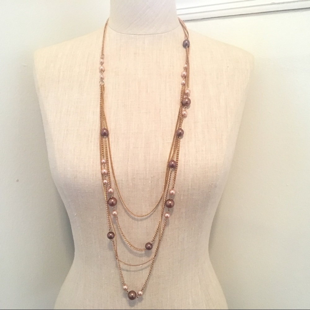 Necklace and earrings